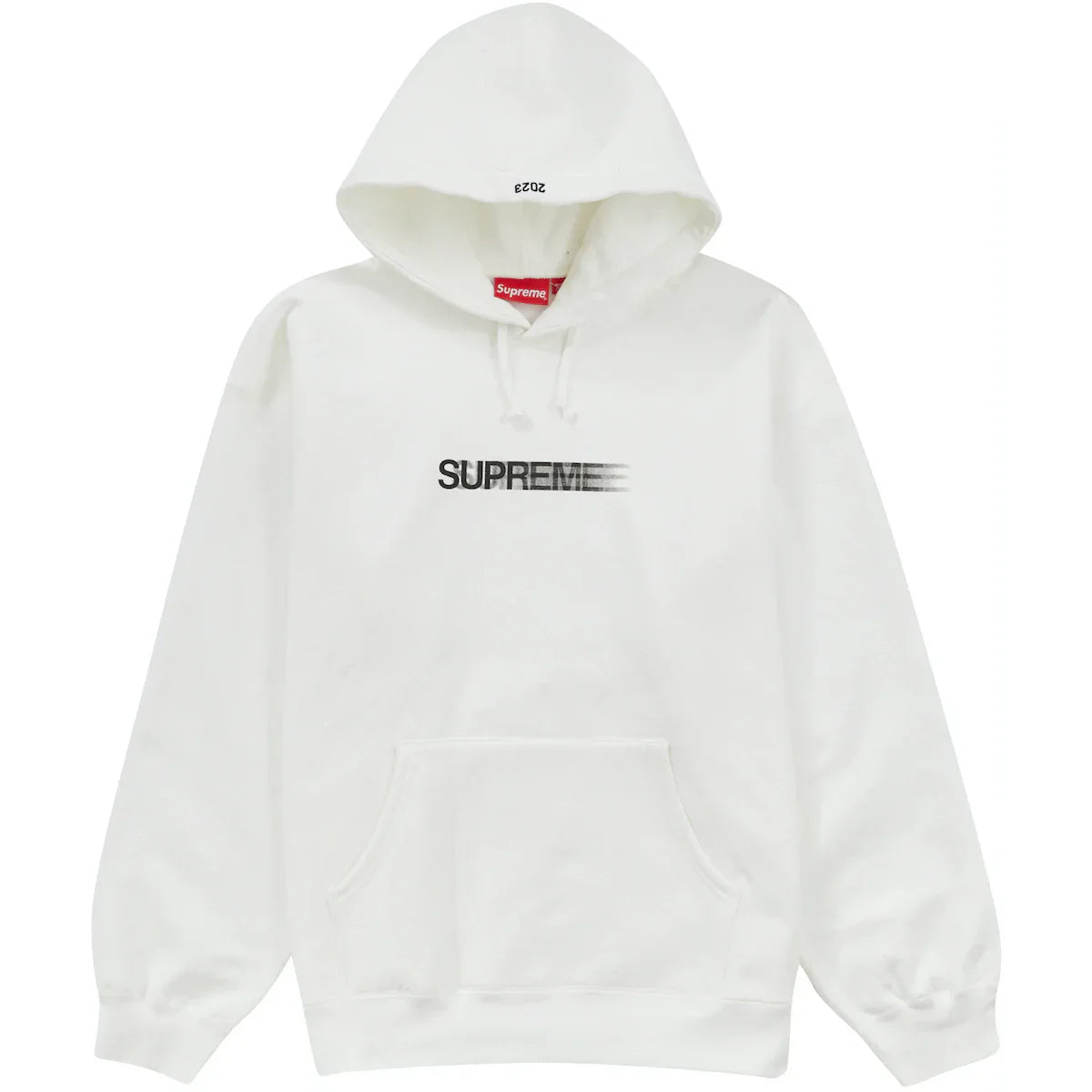 Supreme Motion Logo White Hoodie
