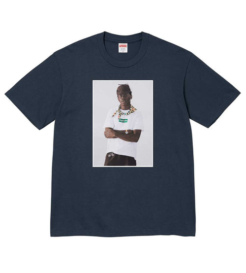 Supreme x Tyler The Creator Photo Tee Navy