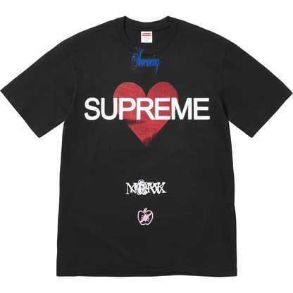 Supreme Announcing Black Tee