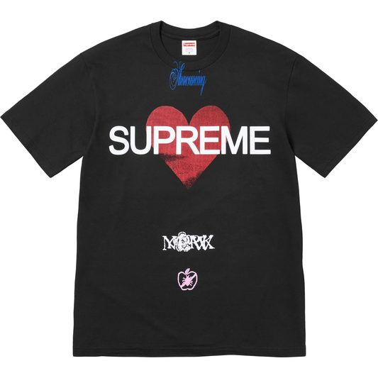 Supreme Announcing Black Tee