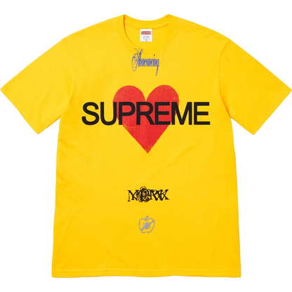 Supreme Announcing Yellow Tee