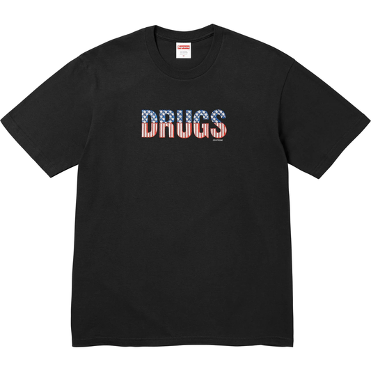 Supreme Drugs Black Tee