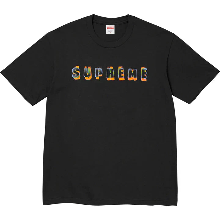 Supreme Stencil Black Tee