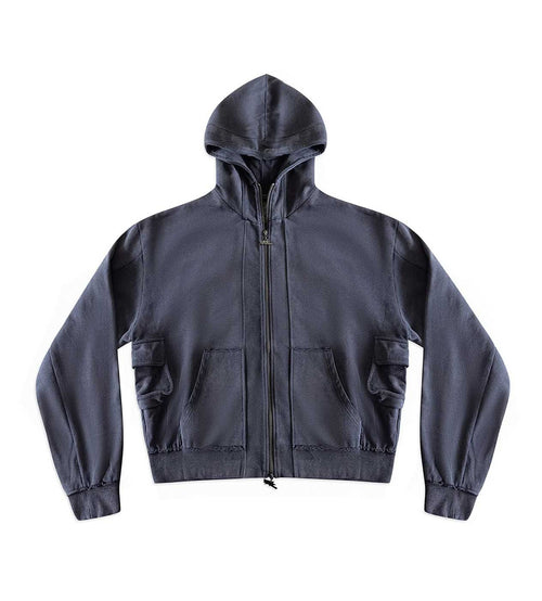 Triple Sevens Black Utility Zip Up
