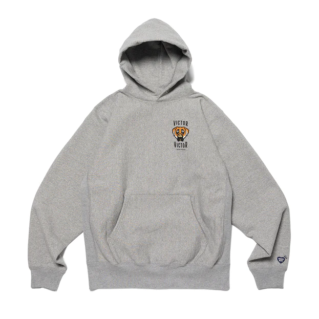 Victor Victor x Human Made Heather Grey Hoodie