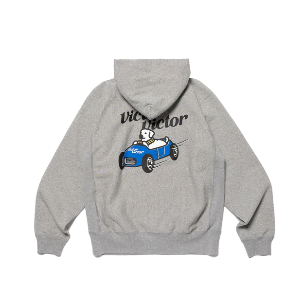 Victor Victor x Human Made Heather Grey Hoodie