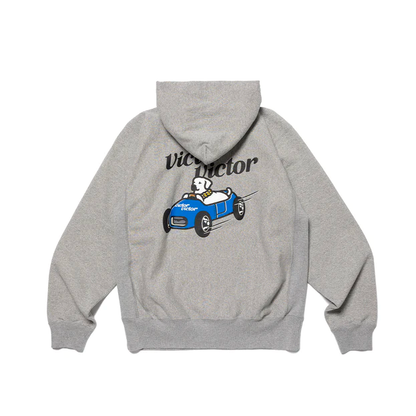 Victor Victor x Human Made Heather Grey Hoodie