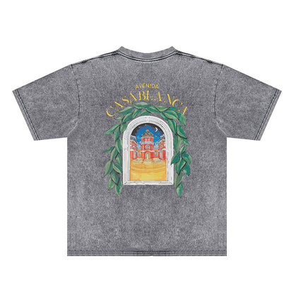 Casablanca Distressed T-Shirt