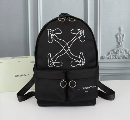 Off White Bag Casual Outdoor Convenient Tote Bag