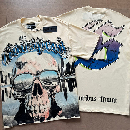Godspeed T-Shirt Retro Fantasy Pattern