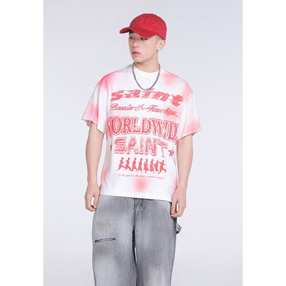 Unisex T-Shirts Saint Michael Fashion Loose Tee