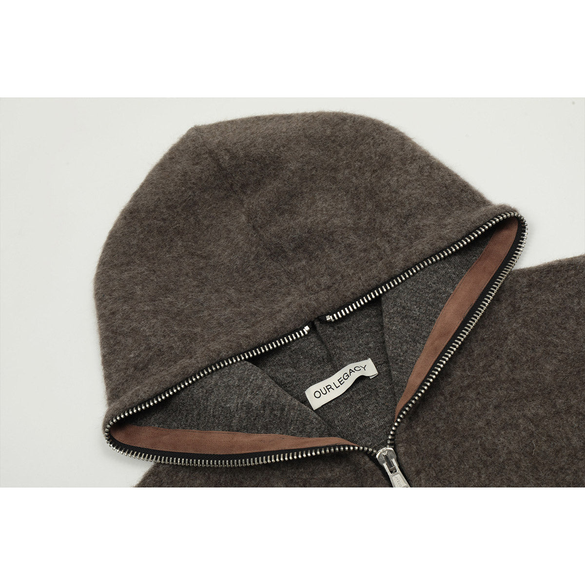Unisex Sweater Our Legacy Zip Cardigan Wool Loose Sweater