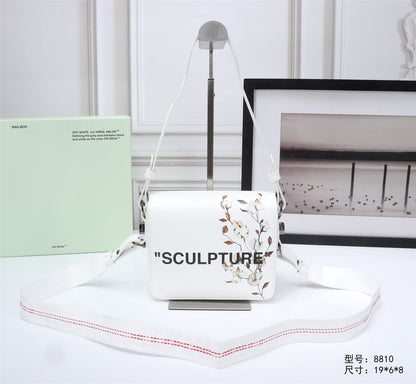 Off White Bag Casual Outdoor Convenient Tote Bag
