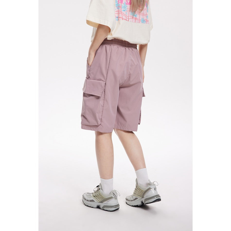 Unisex Shorts Large Pocket Loose Casual Pants Shorts Couple Style