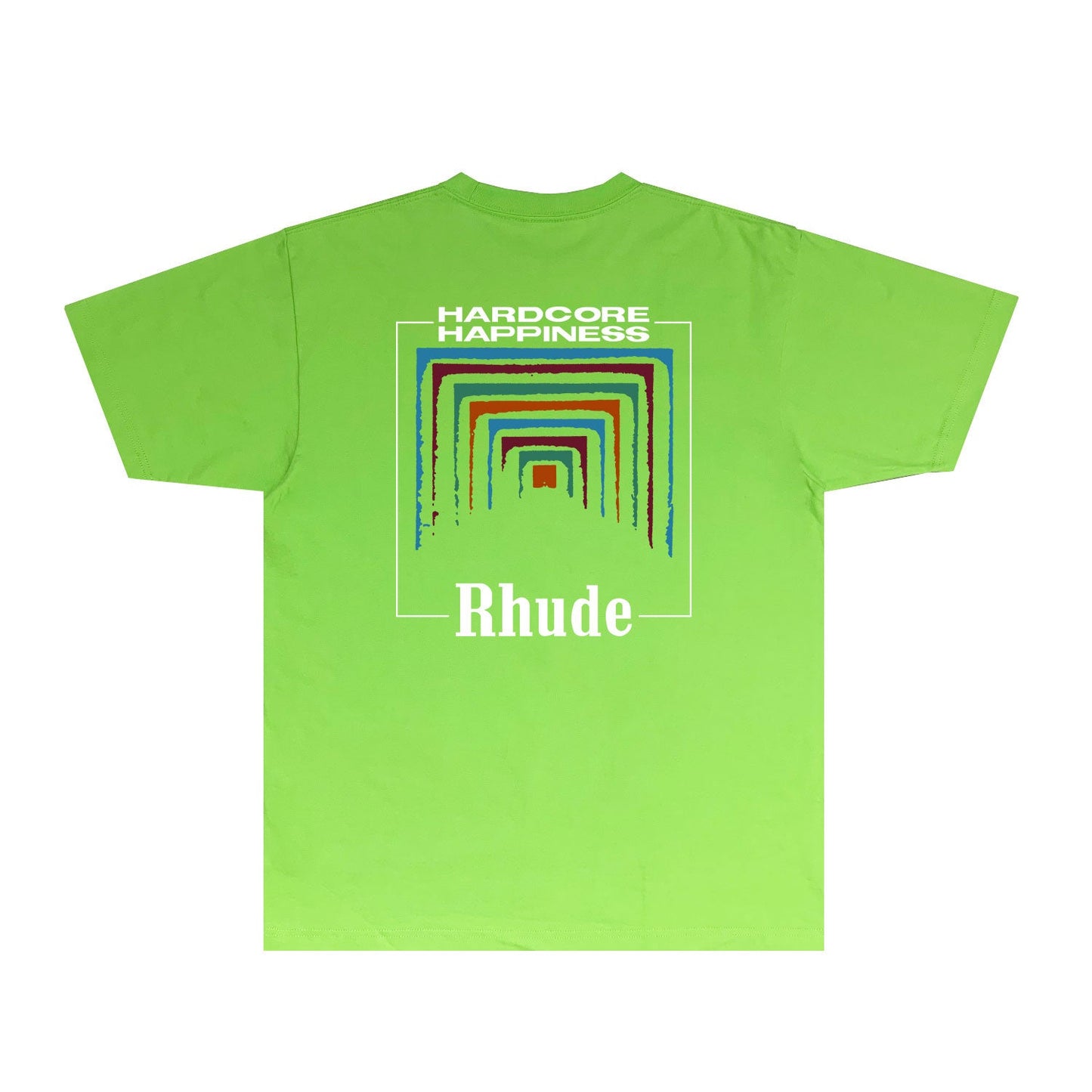 Rhude T Shirts Printed Trendy Pure Cotton