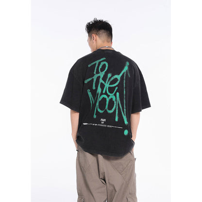 Unisex T-Shirts FAR. ARCHIVE Graffiti Loose T-Shirt