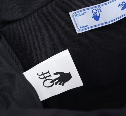 Off White Bag Casual Outdoor Convenient Tote Bag
