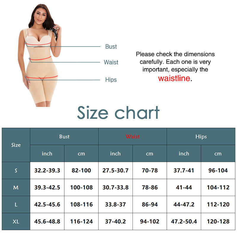 Body Shaper Tummy Control Bodysuit Butt Lifter Trainer Plus Size  Fashion Slim