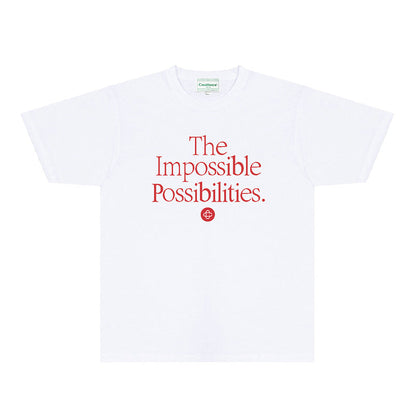 Casablanca T Shirts Fashion Print Street