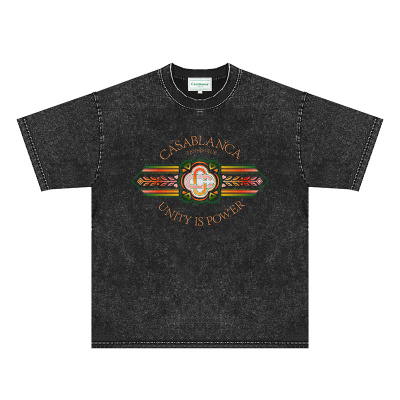 Casablanca Distressed T-Shirt