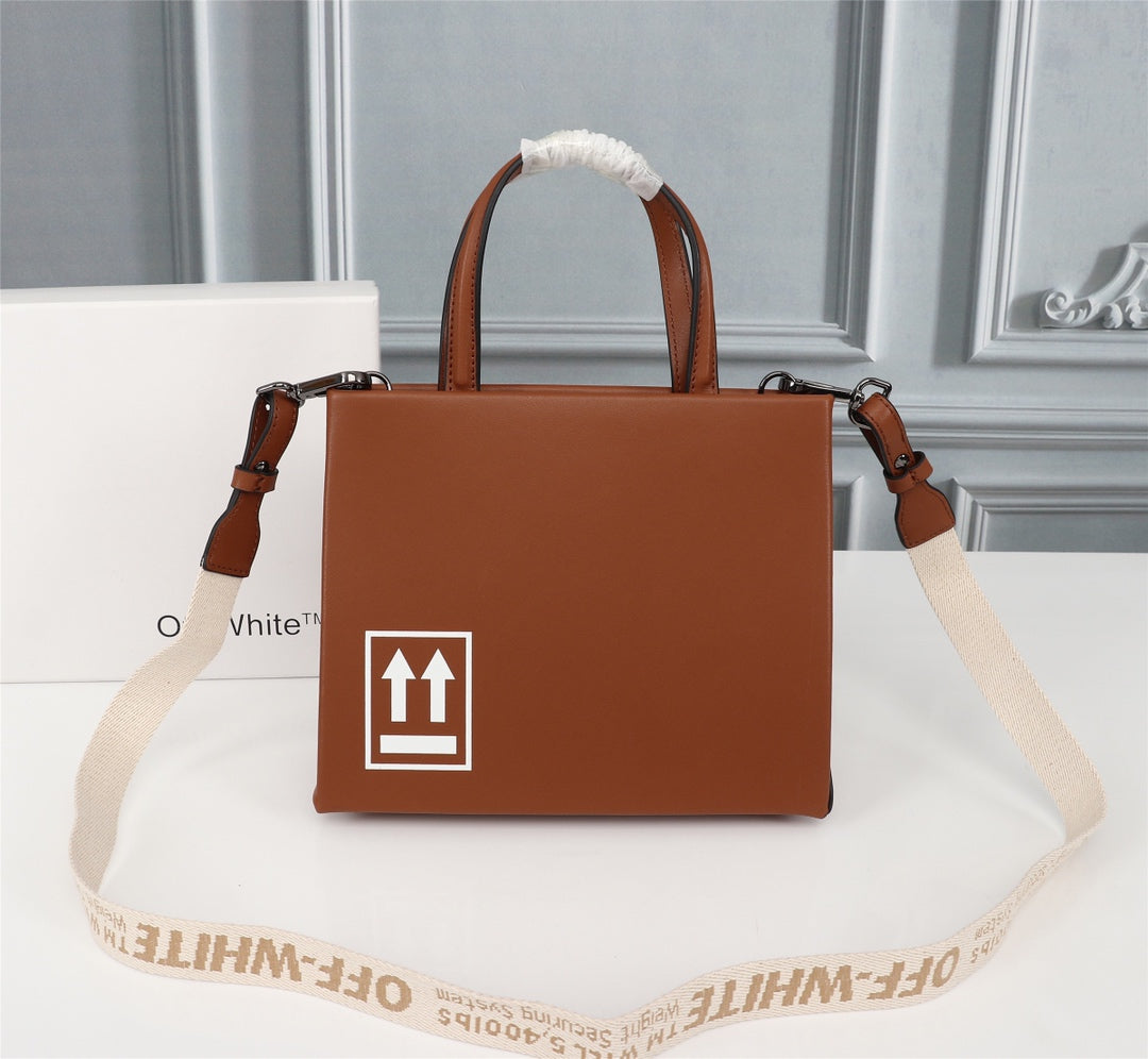 Off White Bag Casual Outdoor Convenient Tote Bag