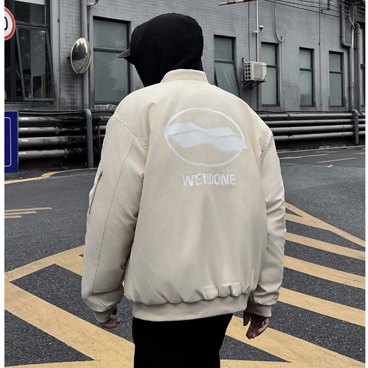 Unisex Baseball Jersey WE11DONE Fashion Casual Jacket