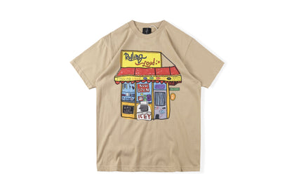 Cpfm T Shirt 21ss Printed Men and Women Couple Student T-shirt