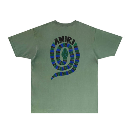 Amiri T Shirts Printed Trendy Pure Cotton