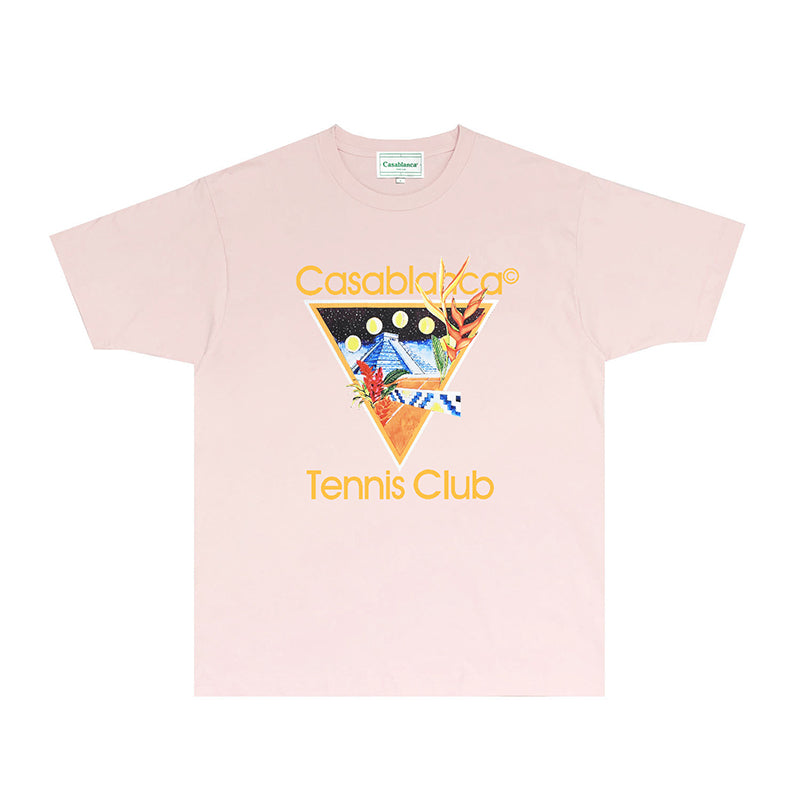 Casablanca T Shirts Fashion Print Street
