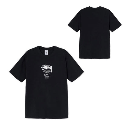 Stuss Women's Short-sleeved T-shirt Heavy Cotton