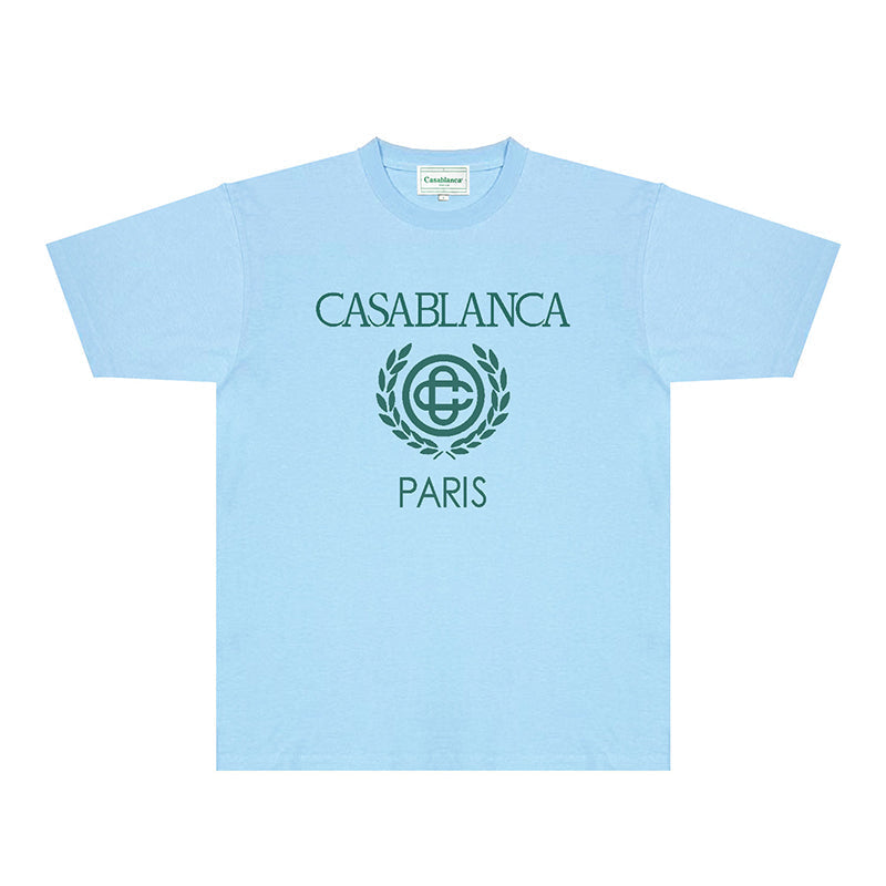 Casablanca T Shirts Fashion Print Street