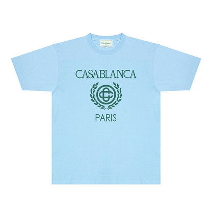 Casablanca T Shirts Fashion Print Street