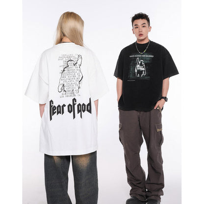Unisex T-Shirts FOG vintage Old Loose T-shirts