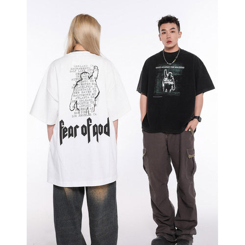 Unisex T-Shirts FOG vintage Old Loose T-shirts
