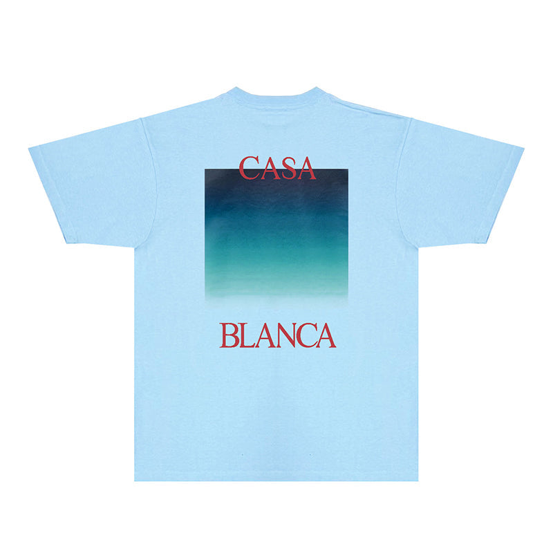 Casablanca T Shirts Fashion Print Street