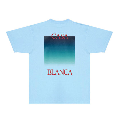 Casablanca T Shirts Fashion Print Street