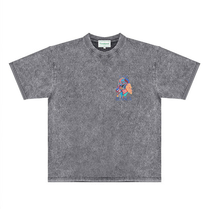 Casablanca Distressed T-Shirt