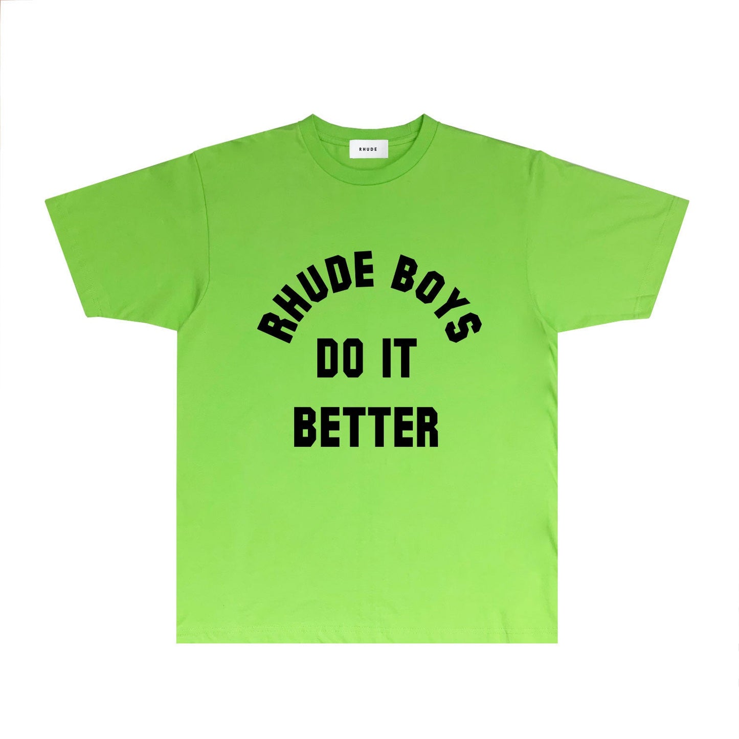 Rhude T Shirts Printed Trendy Pure Cotton