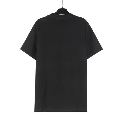 Palm Angle T Shirts Palm Pattern Color Gradient Painting