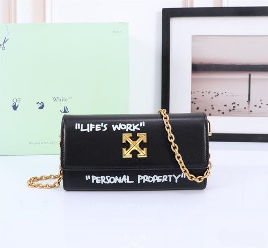 Off White Bag Casual Outdoor Convenient Tote Bag
