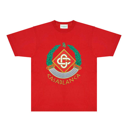 Casablanca T Shirts Fashion Print Street