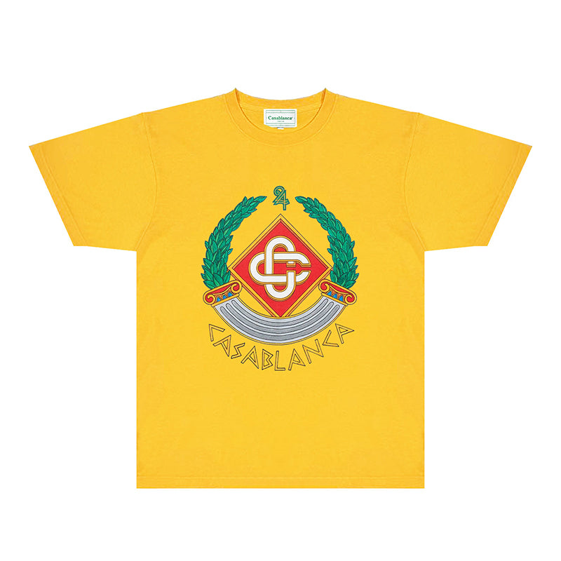Casablanca T Shirts Fashion Print Street