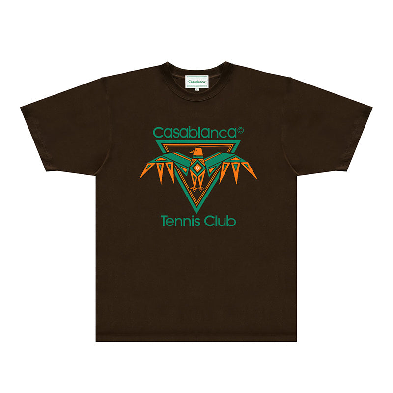 Casablanca T Shirts Fashion Print Street