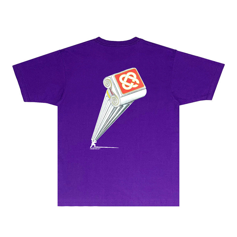 Casablanca T Shirts Fashion Print Street