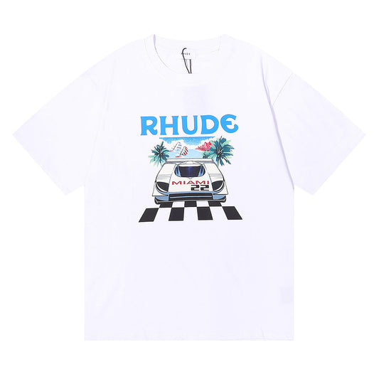 Rhude T Shirt F1 Formula Racing Miami Limited Print
