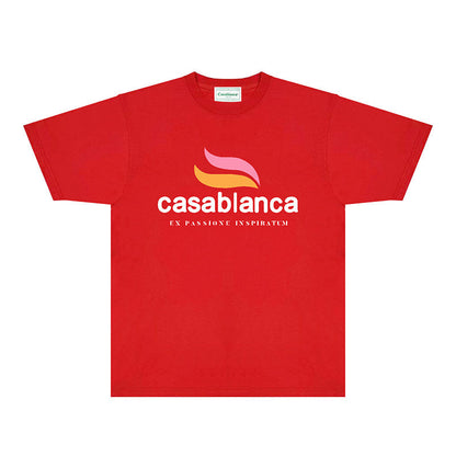 Casablanca T Shirts Fashion Print Street