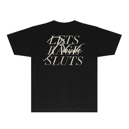 Rhude T Shirts Printed Trendy Pure Cotton