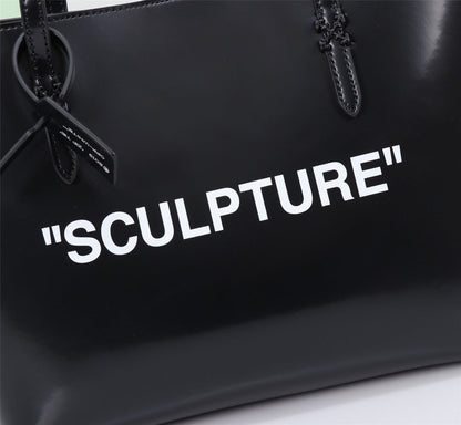Off White Bag Casual Outdoor Convenient Tote Bag