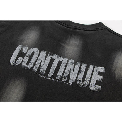 Unisex T-Shirts Far archive Distressed Loose Casual T-shirt