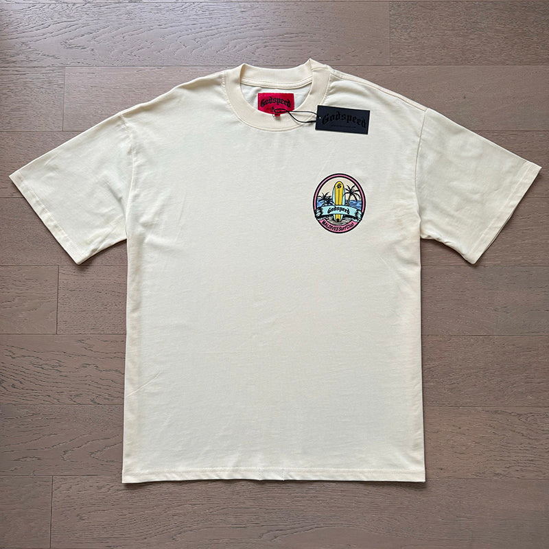 Godspeed T-Shirt Retro Fantasy Pattern
